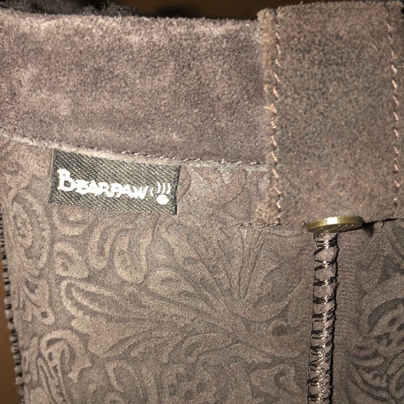 BEARPAW Brown Lace Winter Boots - Picture 2 of 6